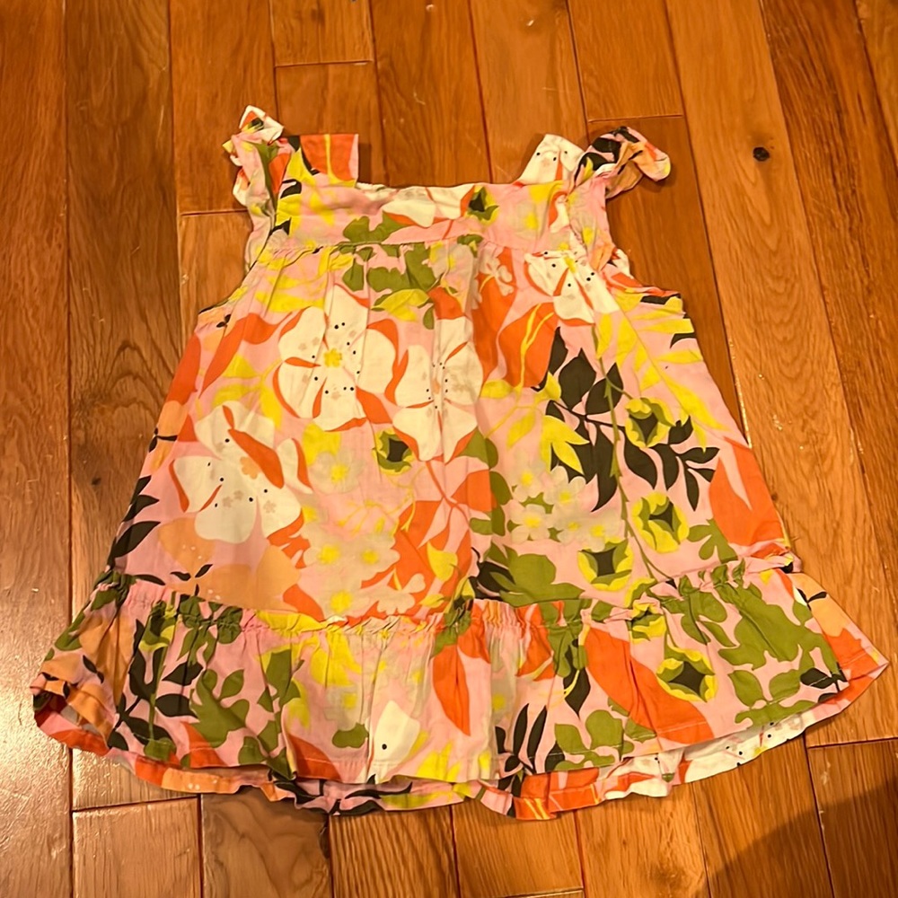 Zara baby girl pink floral dress